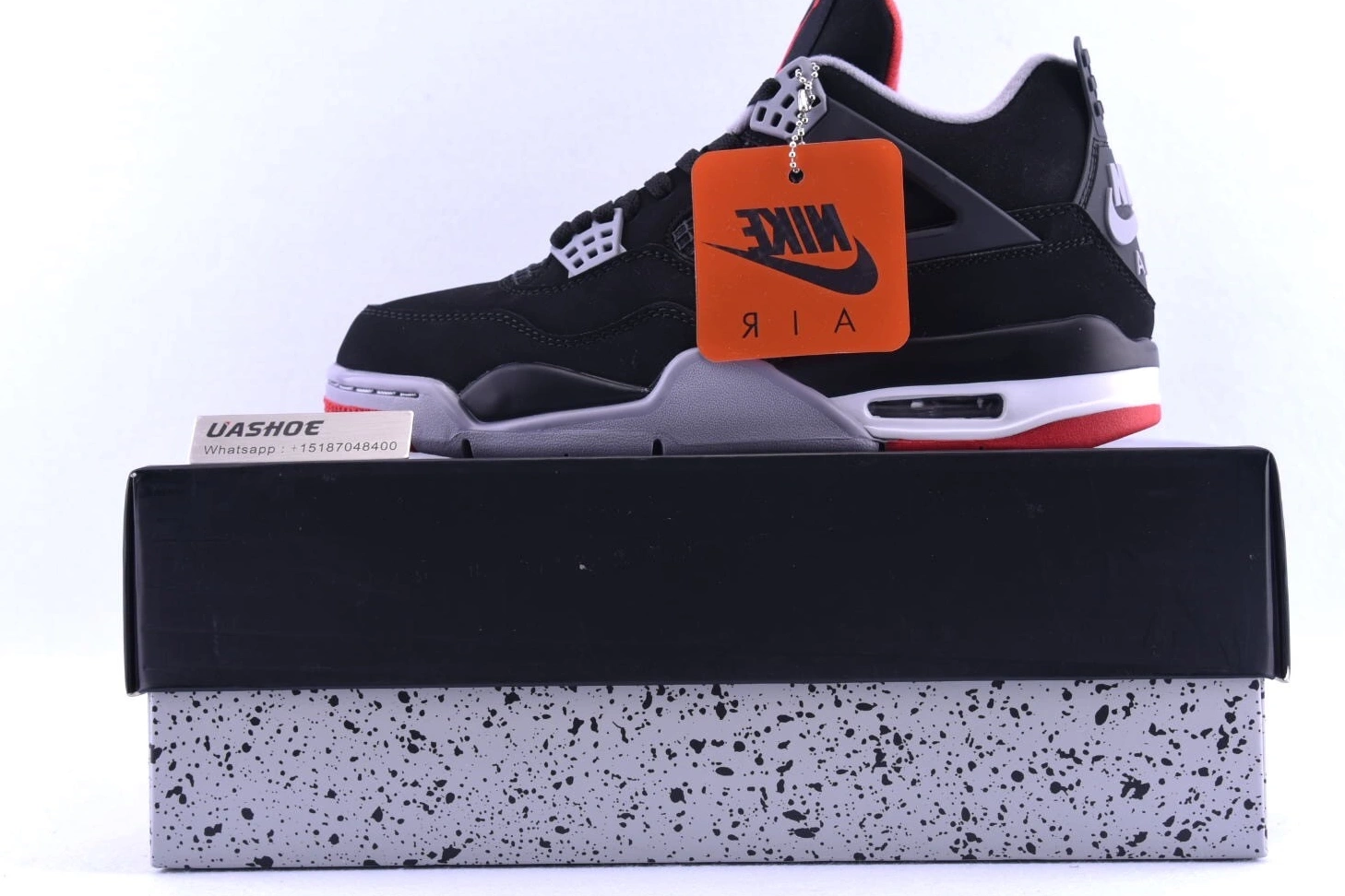 'Bred' Air Jordan Retro  OG 4 308497-060 0125